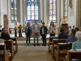 Feierlicher Gründungsgottesdienst der Pfarrei St. Heimerad (Foto: Karl-Franz Thiede)